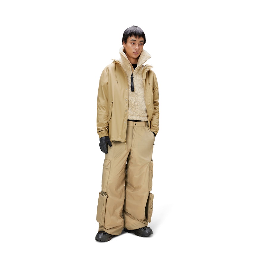 Rains Fishtail Jacket Sand XXL