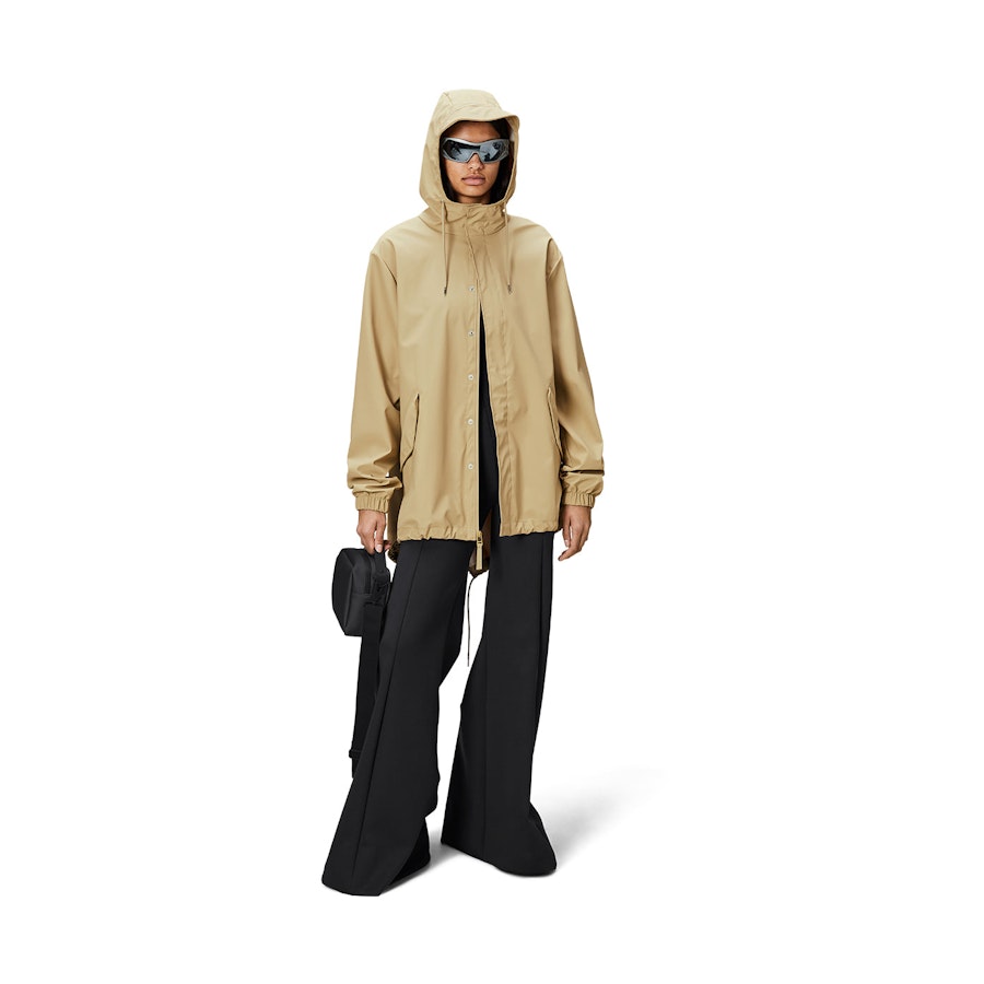 Rains Fishtail Jacket Sand S