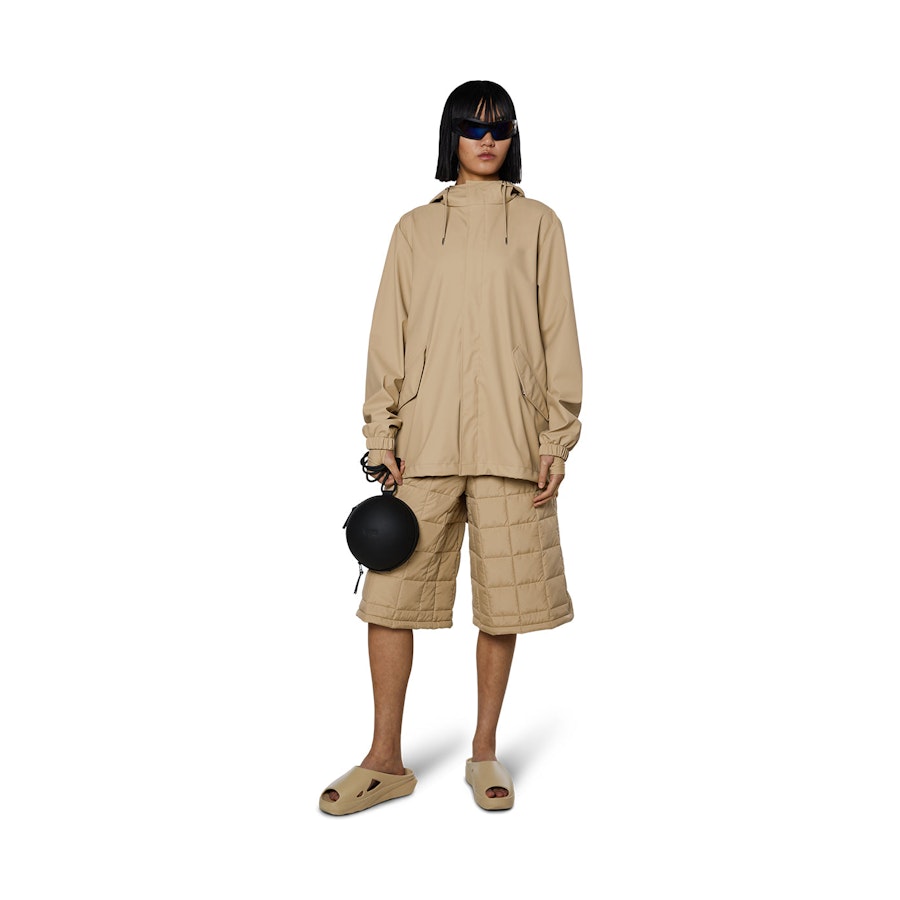 Rains Fishtail Jacket Sand S
