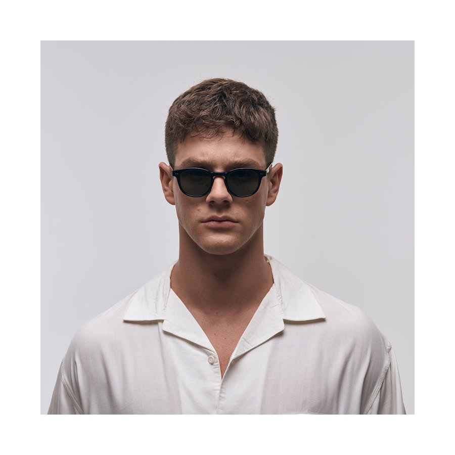 Rixx Melrose Sunglasses Black Black