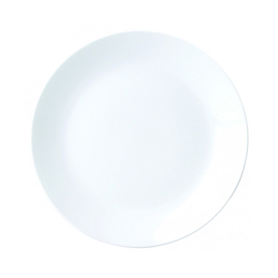 Royal Porcelain Chelsea 17cm Coupe Plate (Set of 12) White White