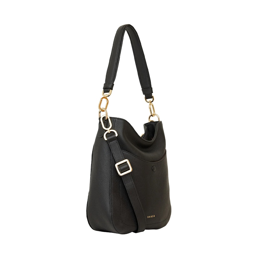 Saben Rebe Shoulder Bag Black Black