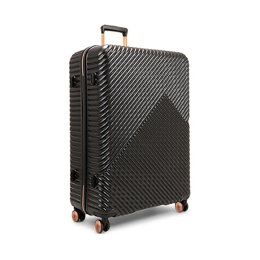 Saben Going Places 76cm Hardside Suitcase Black Black