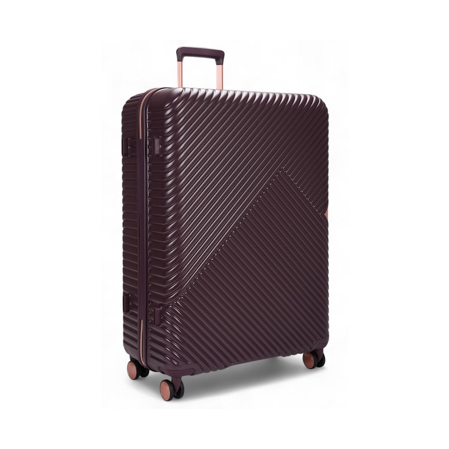 Saben Going Places 55cm, 66cm & 76cm Hardside Luggage Set Merlot Merlot