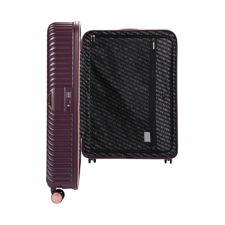 Saben Going Places 55cm & 76cm Hardside Luggage Set Merlot Merlot