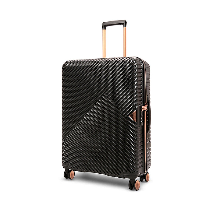 Saben Going Places 66cm Hardside Suitcase Black Black