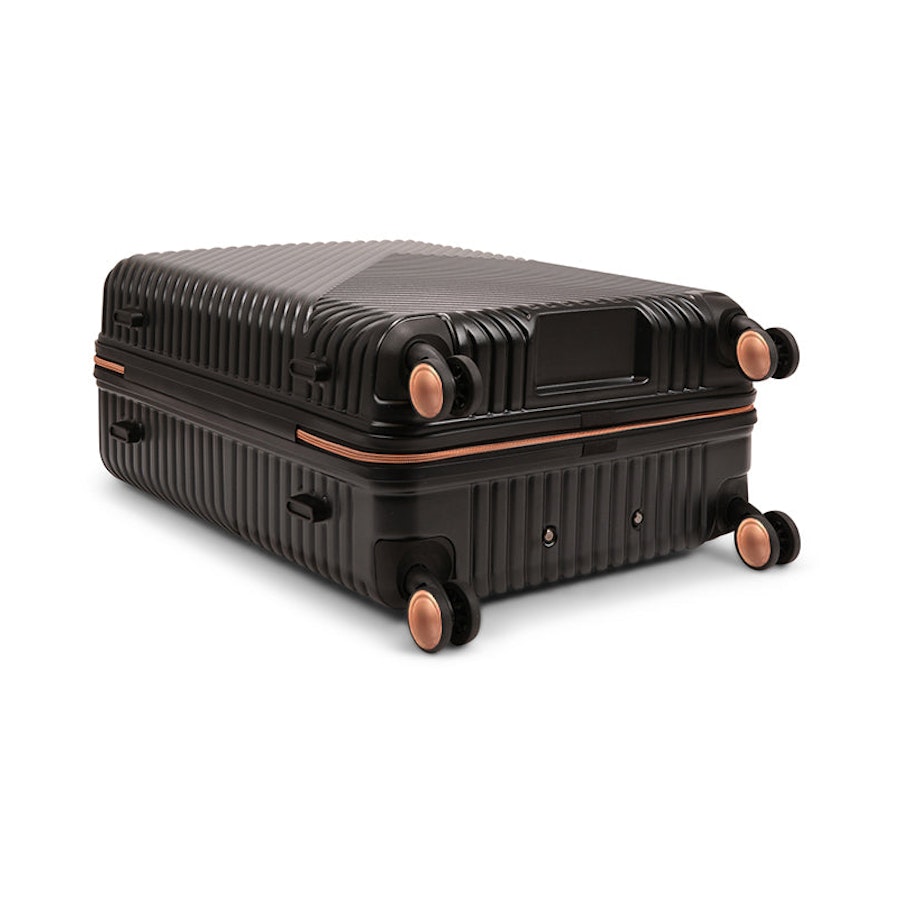 Saben Going Places 66cm Hardside Suitcase Black Black