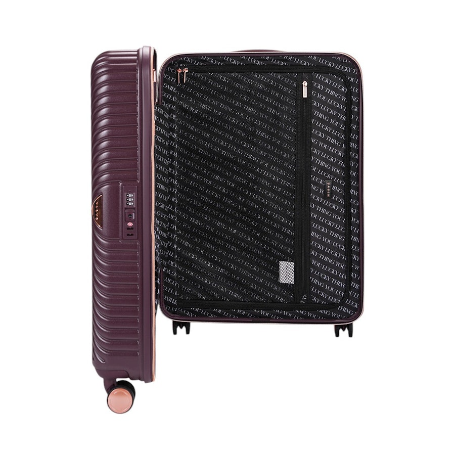 Saben Going Places 66cm Hardside Suitcase Merlot Merlot