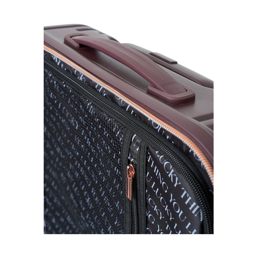 Saben Going Places 55cm Carry-On Hardside Suitcase Merlot Merlot