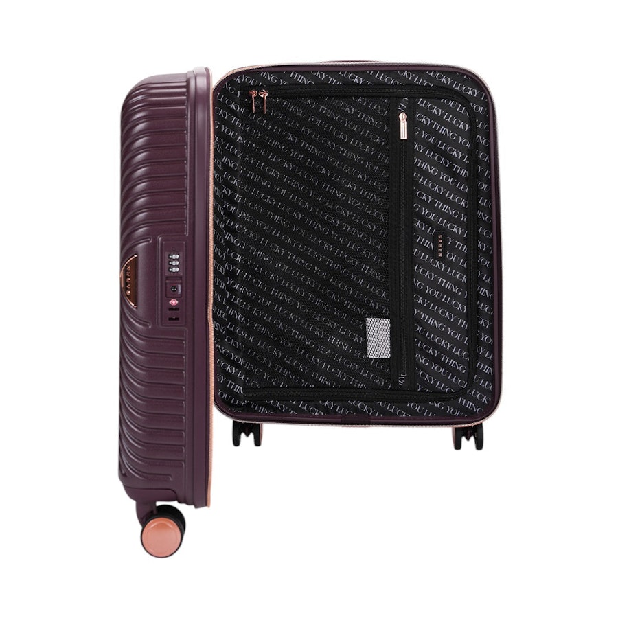 Saben Going Places 55cm Carry-On Hardside Suitcase Merlot Merlot