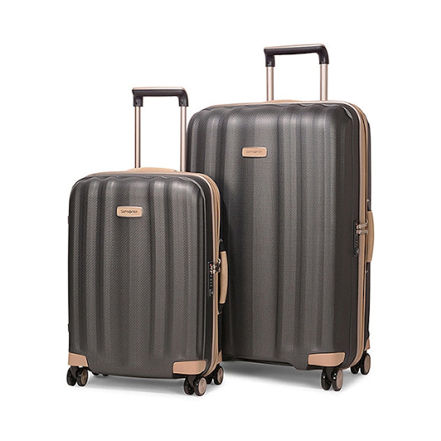 Samsonite Lite-Cube Prime CURV Luggage Set 55cm & 76cm Matte Graphite Matte Graphite