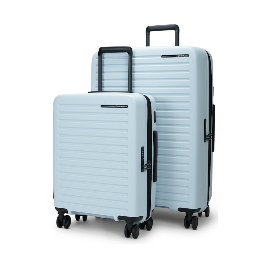Samsonite Restackd 55cm & 75cm Hardside Luggage Set Glacier Glacier