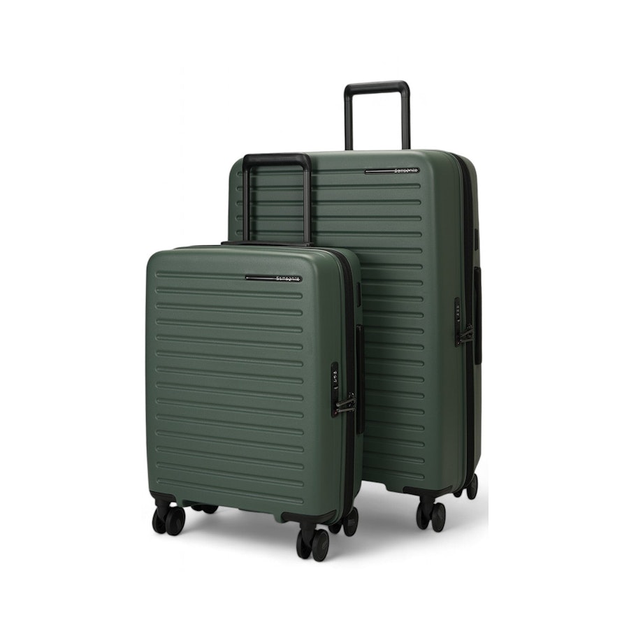 Samsonite Restackd 55cm & 75cm Hardside Luggage Set Sage Sage