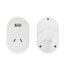 Samsonite NZ & AUS to South America & Japan Power Adapter with USB White