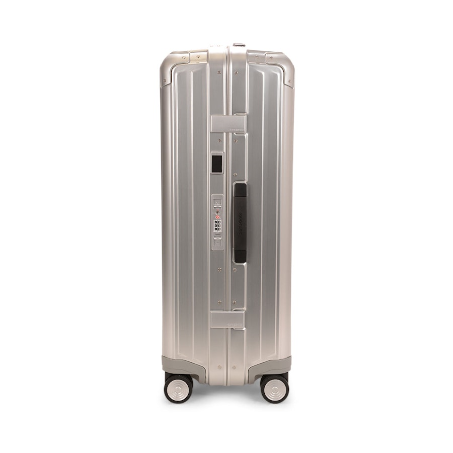 Samsonite Lite-Box ALU 55cm & 76cm Hardside Luggage Set Aluminium Aluminium
