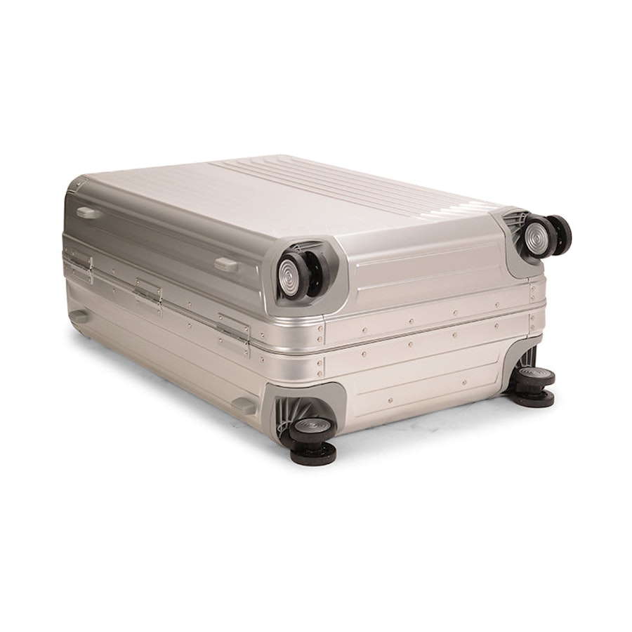 Samsonite Lite-Box ALU 55cm & 76cm Hardside Luggage Set Aluminium Aluminium
