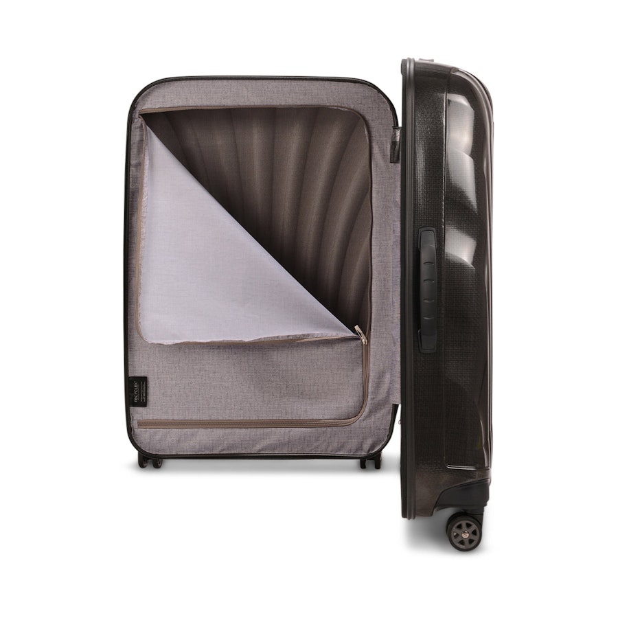 Samsonite C-Lite 55cm Exp & 75cm CURV Luggage Set Black Black