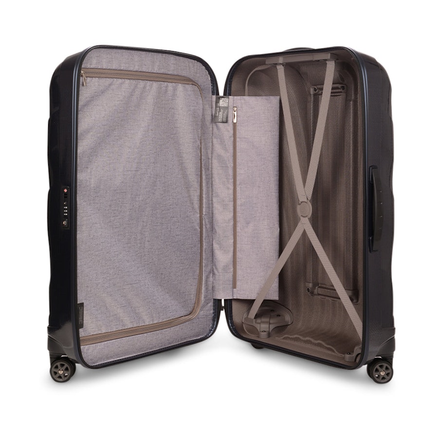Samsonite C-Lite 55cm Exp & 75cm CURV Luggage Set Midnight Blue Midnight Blue