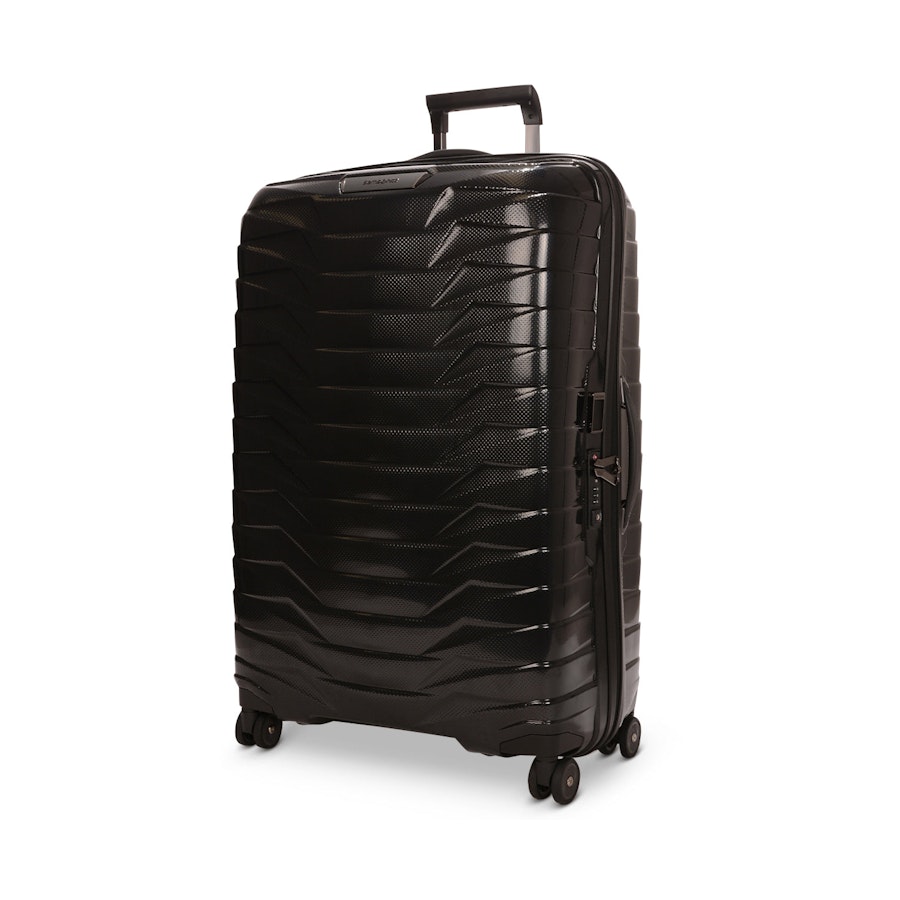 Samsonite Proxis 55cm & 75cm Hardside Luggage Set Black Black