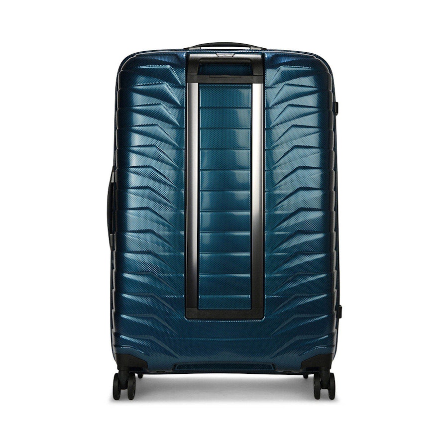Samsonite Proxis 75cm Hardside Checked Suitcase Petrol Blue Petrol Blue