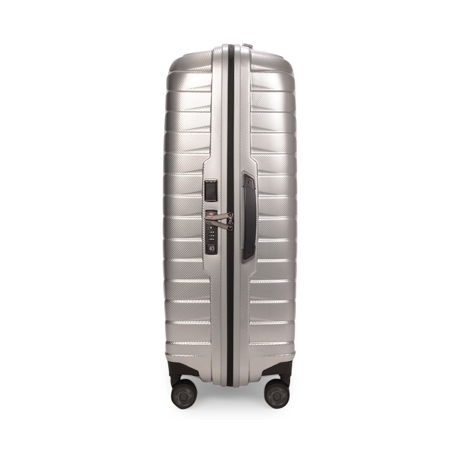Samsonite Proxis 55cm & 75cm Hardside Luggage Set Silver Silver