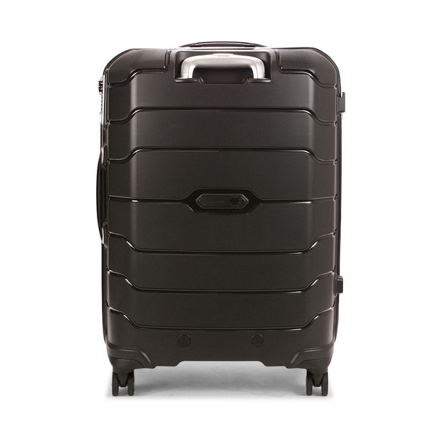Samsonite Oc2lite 68cm Hardside Checked Suitcase Black Black