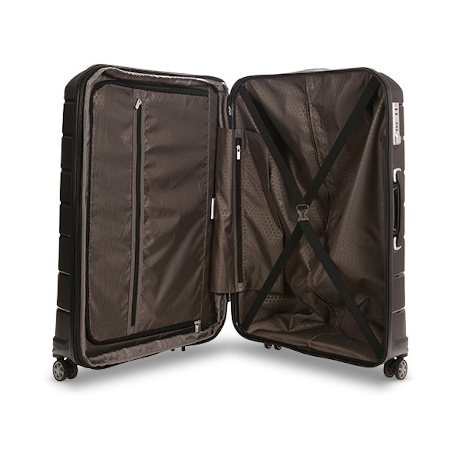 Samsonite Oc2lite 55cm & 75cm Hardside Luggage Set Black Black