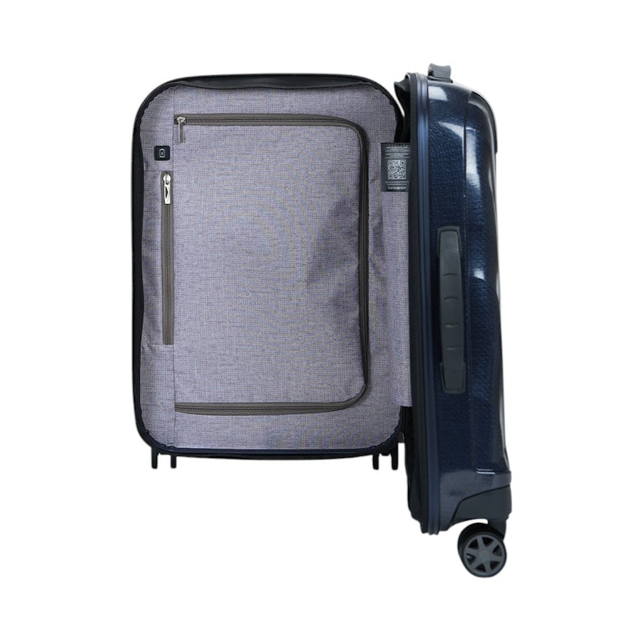 Samsonite C-Lite 55cm Exp CURV Carry-On Suitcase Midnight Blue Midnight Blue