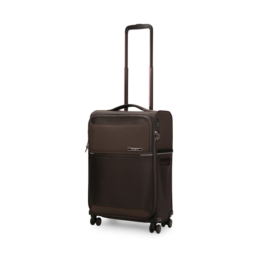 Samsonite 73H 55cm Softside Carry-On Suitcase Platinum Grey Platinum Grey