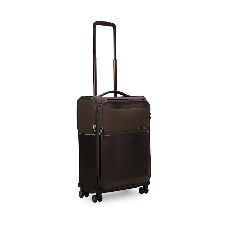 Samsonite 73H 55cm Softside Carry-On Suitcase Platinum Grey Platinum Grey