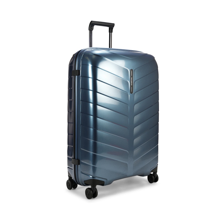 Samsonite Attrix 55cm & 75cm Hardside Luggage Set Steel Blue Steel Blue