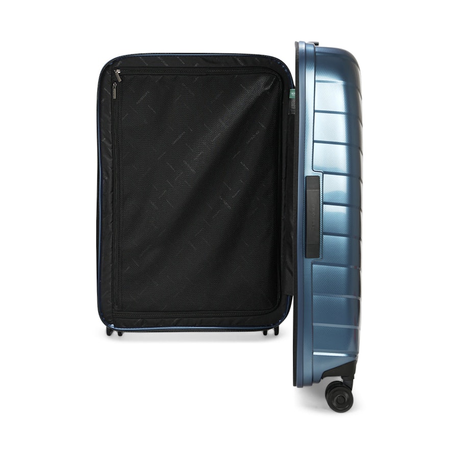 Samsonite Attrix 55cm & 75cm Hardside Luggage Set Steel Blue Steel Blue