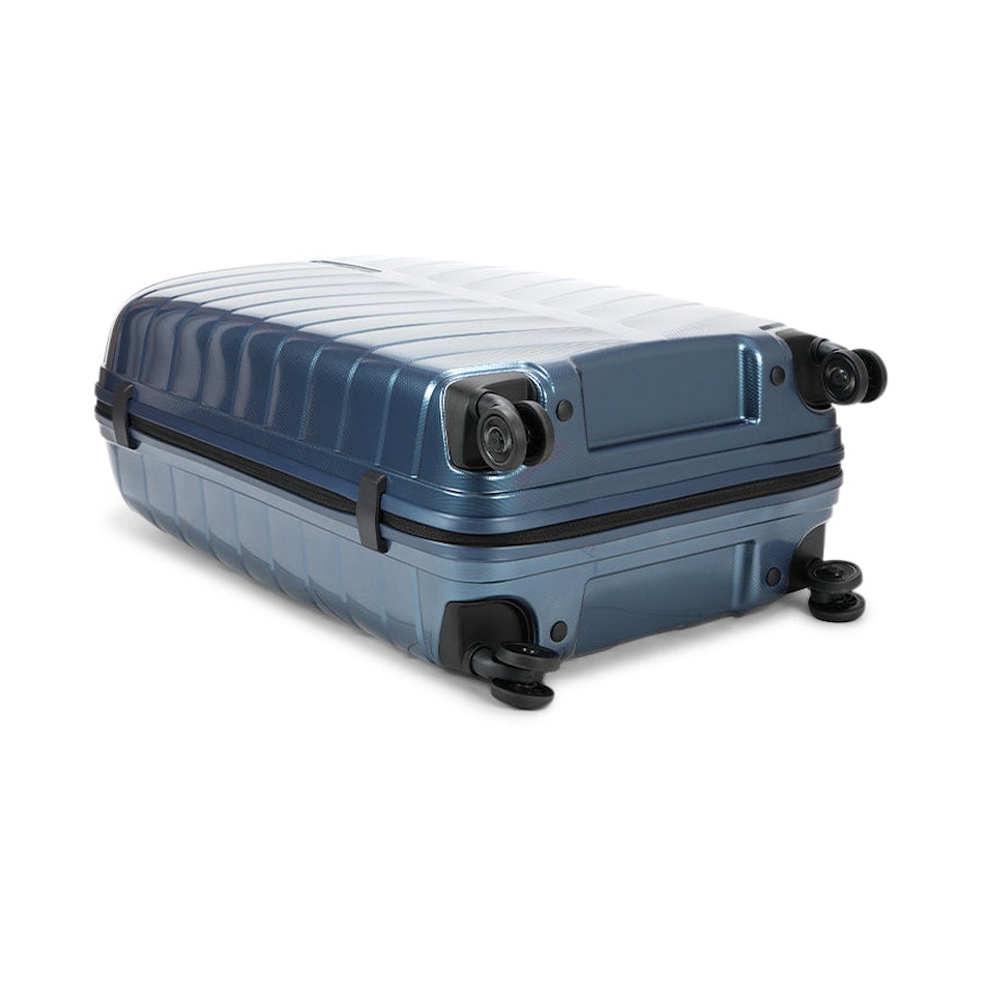 Samsonite Attrix 55cm & 75cm Hardside Luggage Set Steel Blue Steel Blue