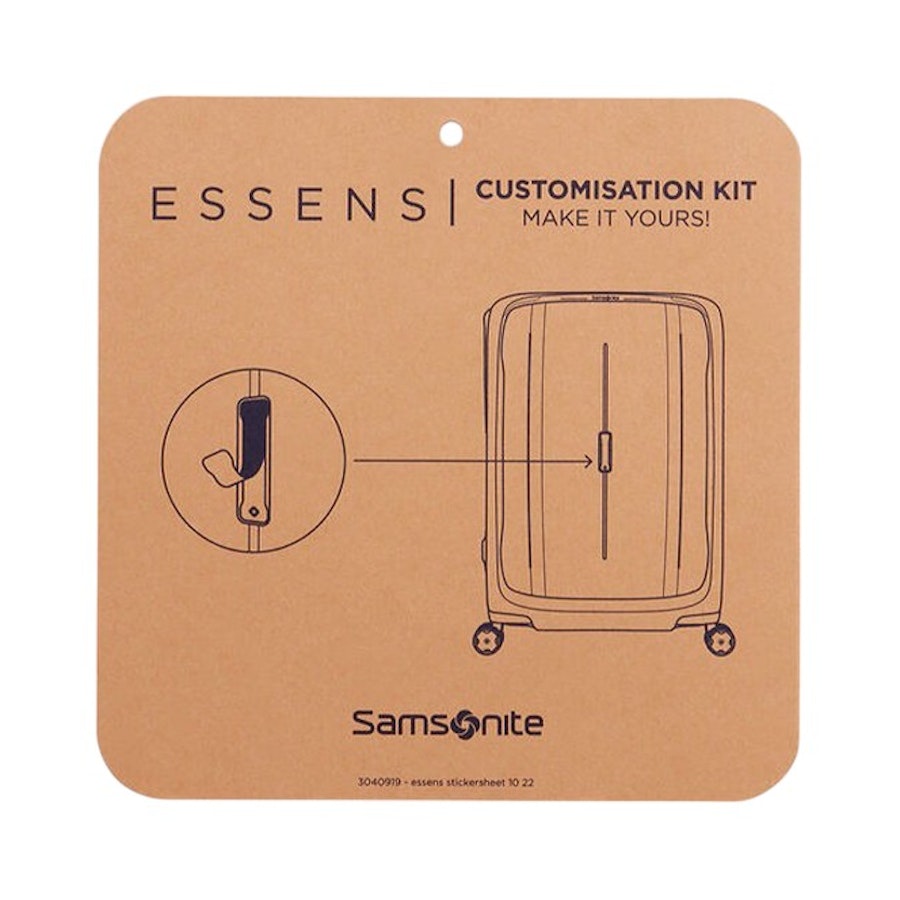 Samsonite Essens 55cm Hardside Carry-on Suitcase Glacier Glacier