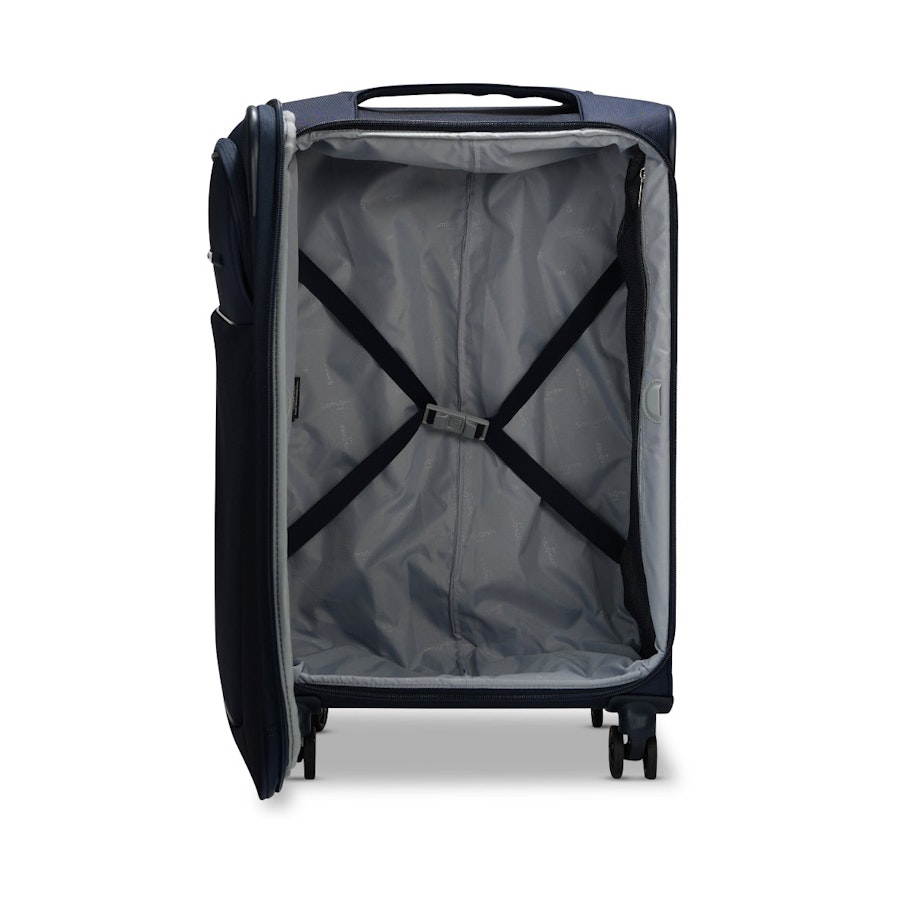 Samsonite B-Lite 5 71cm Softside Checked Suitcase Navy Navy