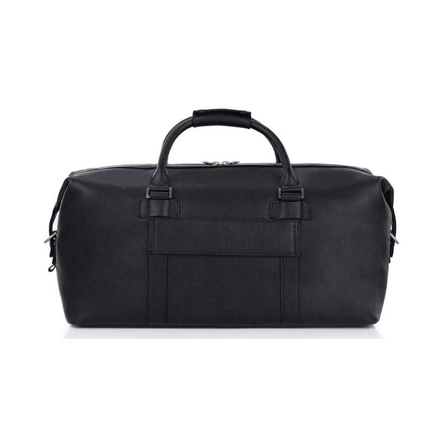 Samsonite Classic Leather Duffle Black Black