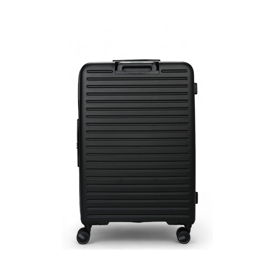 Samsonite Restackd 55cm & 75cm Hardside Luggage Set Black Black