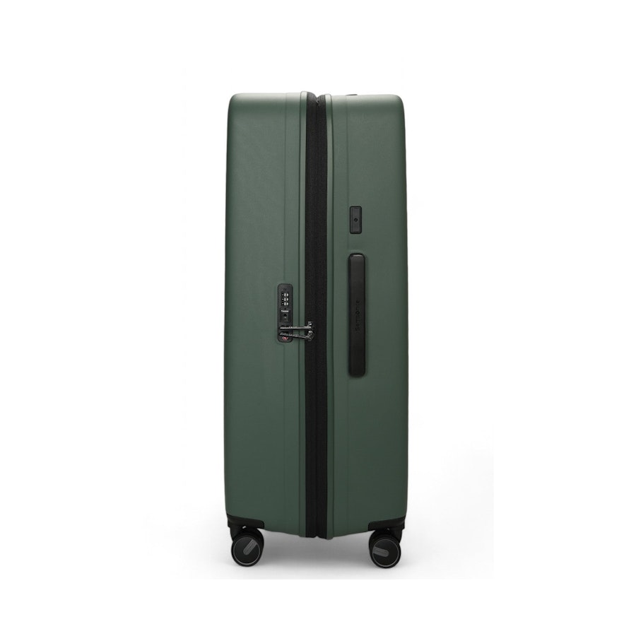 Samsonite Restackd 81cm Hardside Checked Suitcase Sage Sage