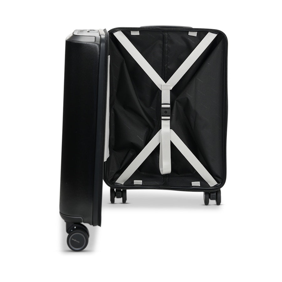 Samsonite Evoa Z 55cm Hardside Carry-On Suitcase Black Black