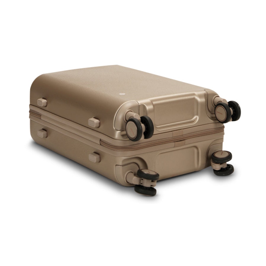 Samsonite Evoa Z 55cm Hardside Carry-On Suitcase Ivory Gold Ivory Gold