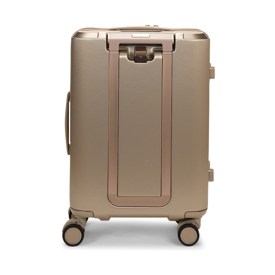 Samsonite Evoa Z 55cm Hardside Carry-On Suitcase Ivory Gold Ivory Gold