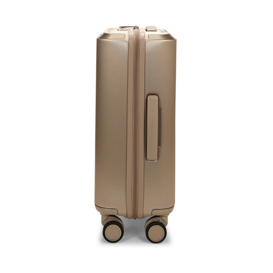 Samsonite Evoa Z 55cm Hardside Carry-On Suitcase Ivory Gold Ivory Gold