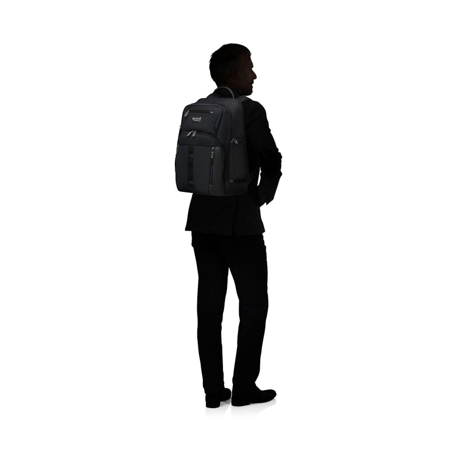 Samsonite Urban-Eye DLX Laptop Backpack 15.6" Black Black