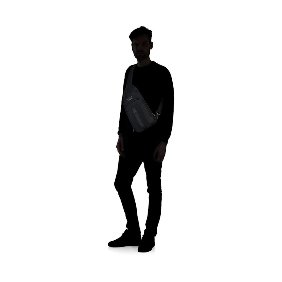 Samsonite Urban-Eye DLX Sling Bag M Black Black