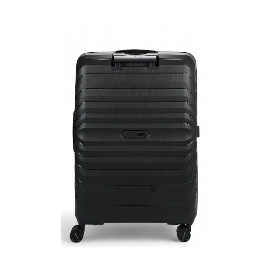 Samsonite Octolite Neo 75cm Hardside Checked Suitcase Black Black