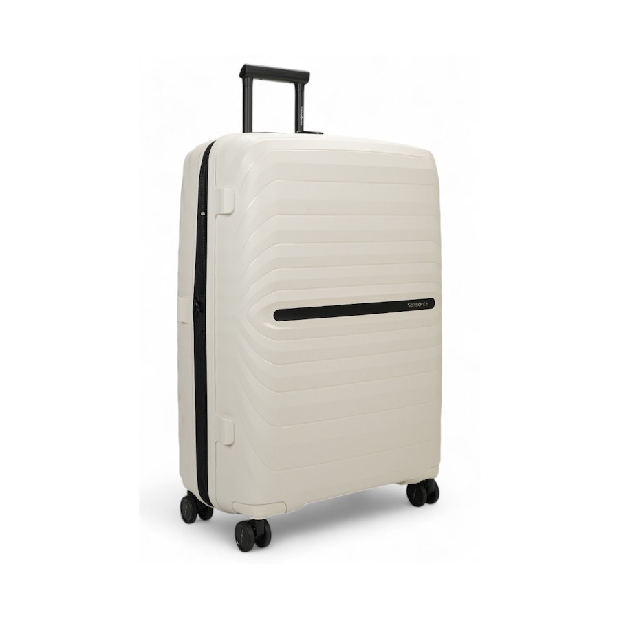 Samsonite Octolite Neo 75cm Hardside Checked Suitcase Off-White Off-White