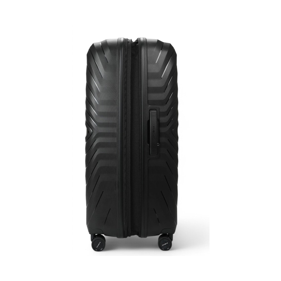 Samsonite Octolite Neo 81cm Hardside Checked Suitcase Black Black