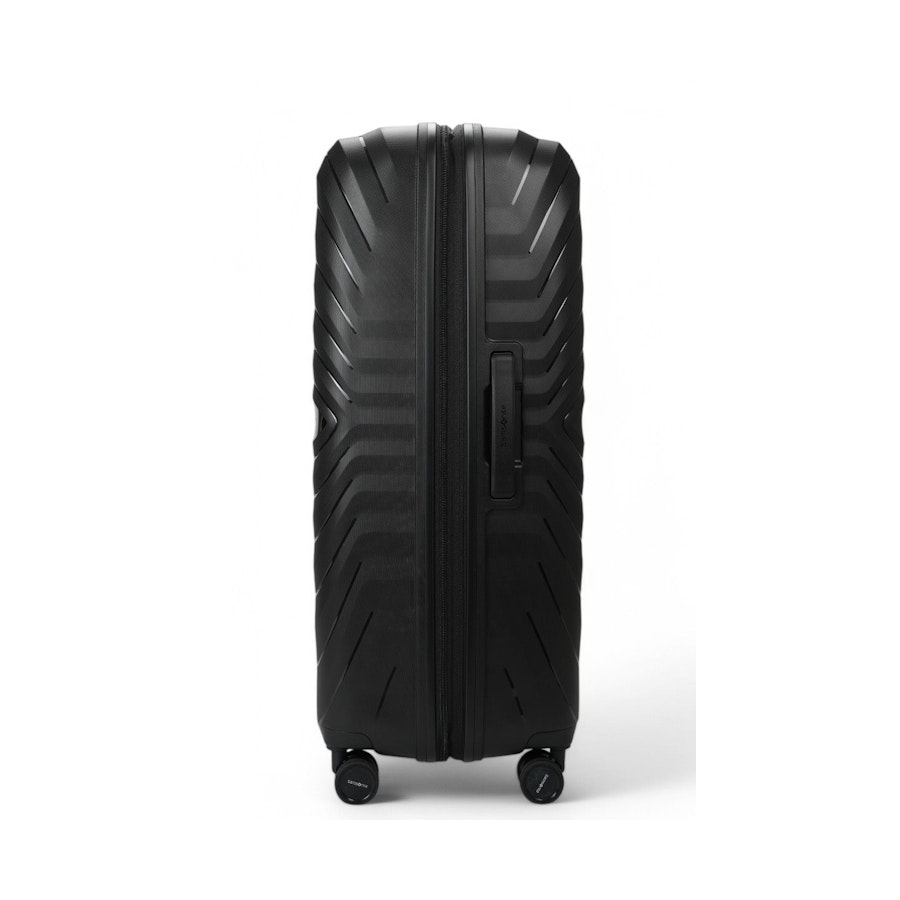 Samsonite Octolite Neo 81cm Hardside Checked Suitcase Black Black
