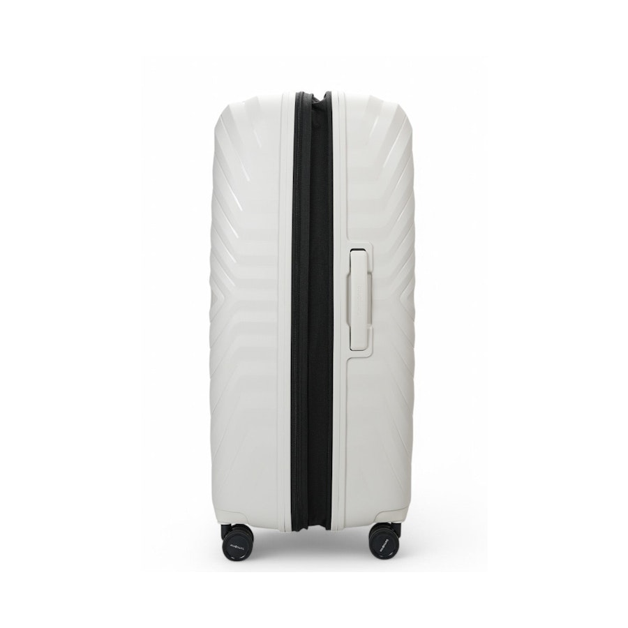 Samsonite Octolite Neo 81cm Hardside Checked Suitcase Off-White Off-White