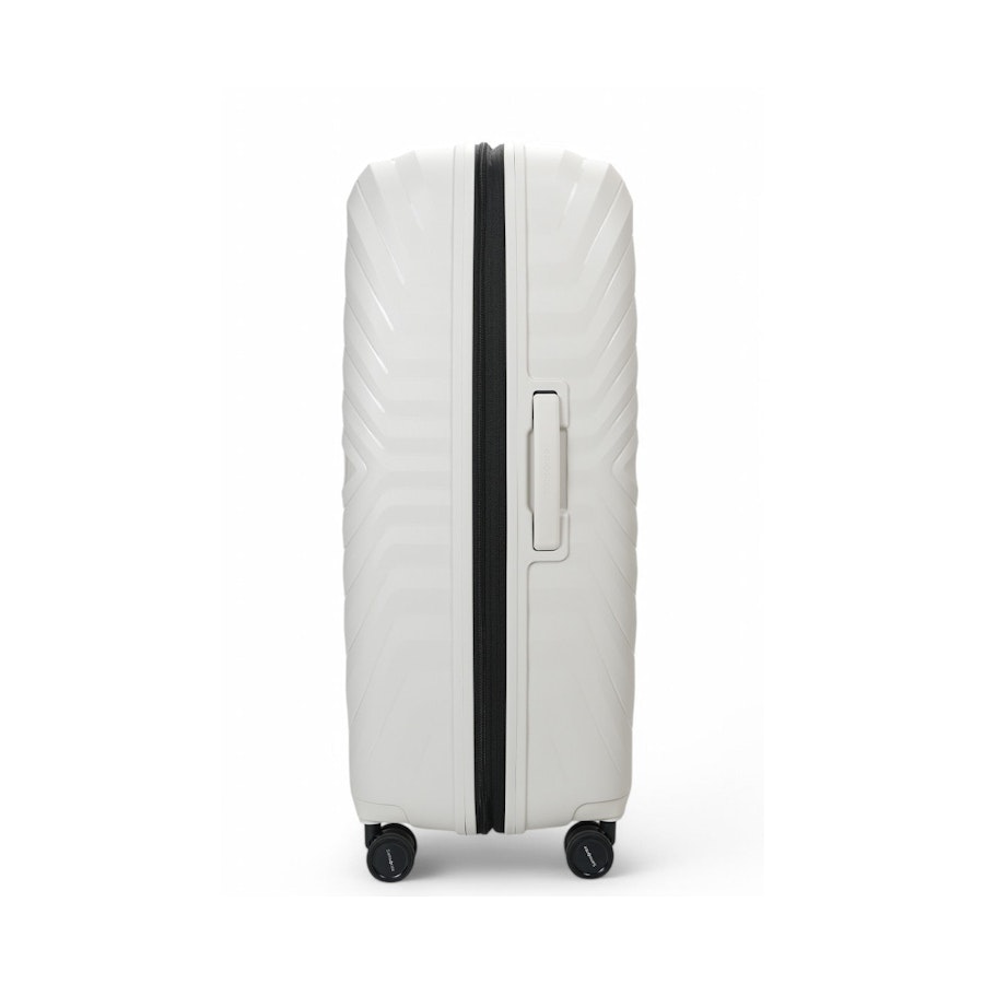 Samsonite Octolite Neo 81cm Hardside Checked Suitcase Off-White Off-White